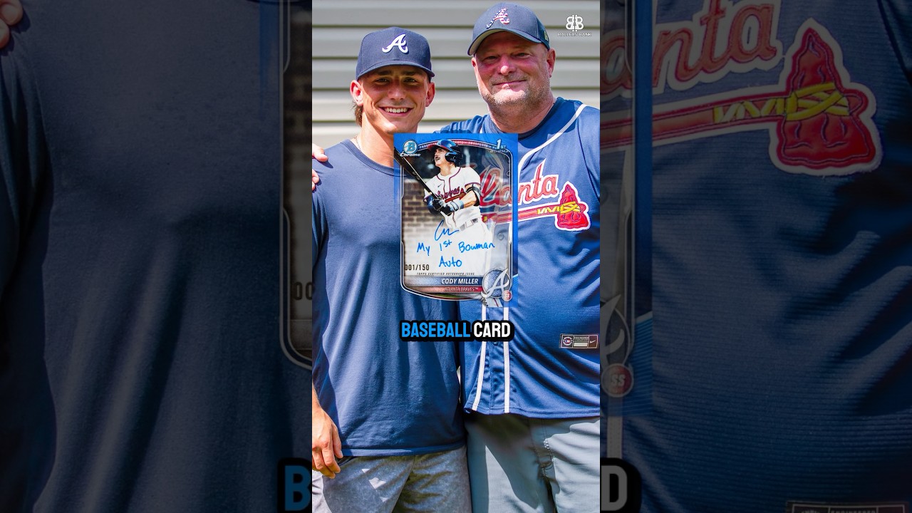 This #MLB Card Is Special — Brian Miller Took The Photo On His Sons Card 🔥 #TheHobby