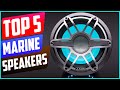 Top 5 Best Marine Speakers in 2021 Reviews - You Can Buy This Product Form Amazon
