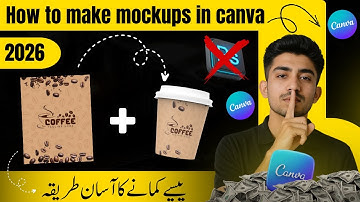 How to Make Mockups in Canva (2026) | Easy Mockup Design Without Photoshop