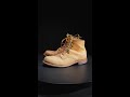 A close up look at my pair of limited edition Wolverine x Rawlings 1000 Mile Collab Boots