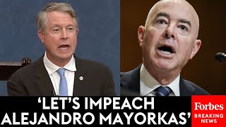 BREAKING NEWS: Republican Senators Take To Senate Floor To Demand Mayorkas Senate Impeachment Trial