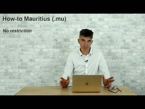 How to register a domain name in Mauritius (.mu)