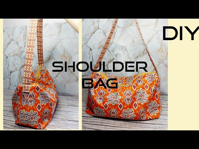 DIY Reversible shoulder bag, boho bag, Coudre un sac, Bolsa de bricolaje, 가방, バッグ