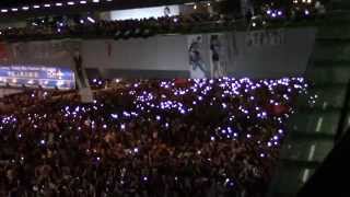 raw Footage 20140930 Umbrella Revolution  Mc Announcing That Tsim Sha Tsui Has Been Occupied