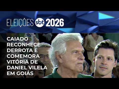 Caiado speaks after defeat and celebrates Daniel Vilela's victory | #SBTElections2026