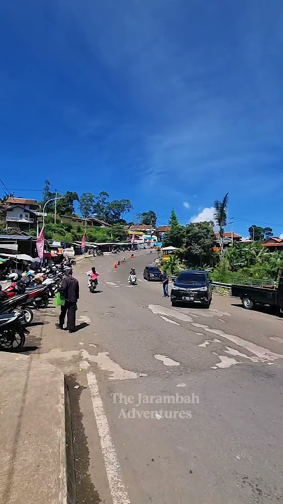 Suasana Terkini Jembatan Kuning Kamojang #Bandung #Garut  #kamojang #kamojanghillbridge #arusmudik