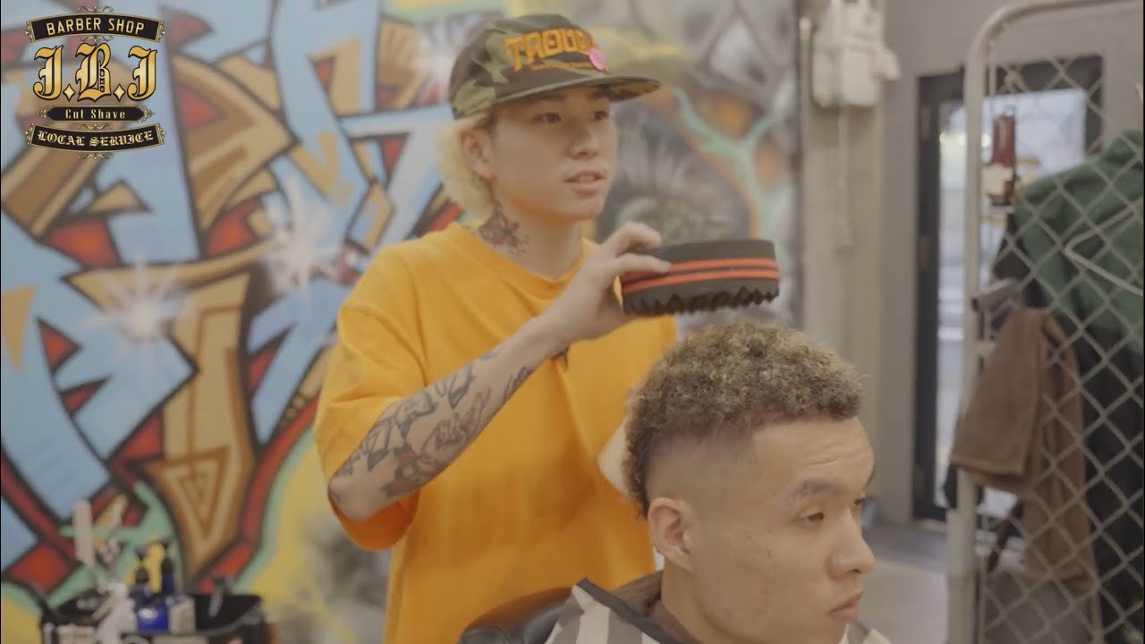 【Neymar Style】Burst Fade×Short Afro