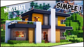 Cara Membuat Rumah Modern Perumahan Besar + Interior ! || Minecraft Modern Pt.10