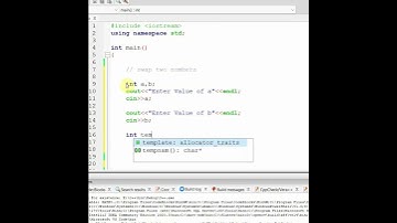 Swap Two Numbers using   C++