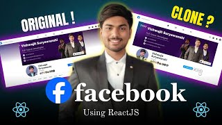 Facebook Profile Clone Using ReactJS | How to make Facebook Clone Using ReactJS In 2024