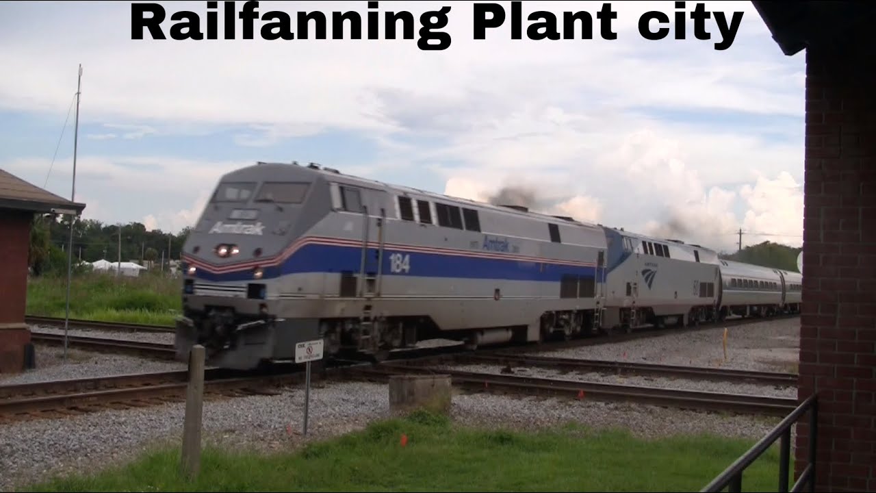 Amtrak heritage unit 184 At Plant City