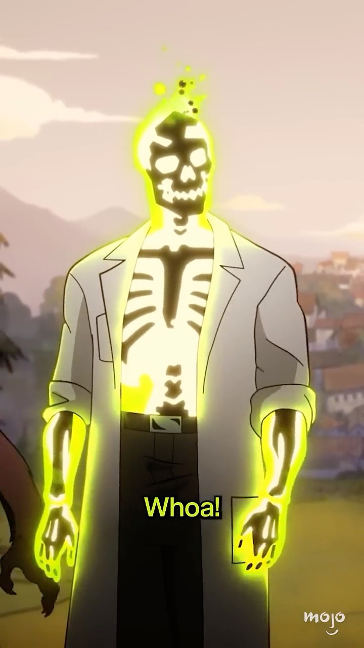 Doctor Phosphorus Being Iconic on Creature Commandos