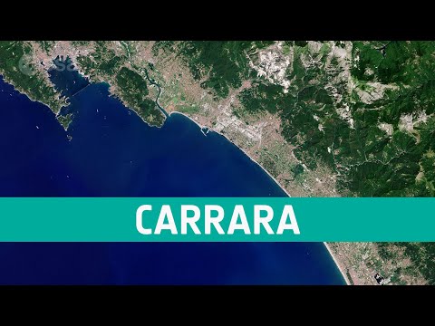 Earth from Space: Carrara, Italy