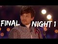 LOUIS TOMLINSON AT THE X FACTOR FINAL NIGHT 1