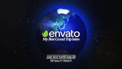 Best Grand Trip Intro | World Map Kit | After Effects Template | Videohive #AfterEffectsTemplate