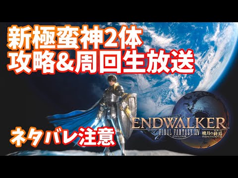 新極蛮神２体攻略＆周回生放送!!※ネタバレ注意!!【FF14】