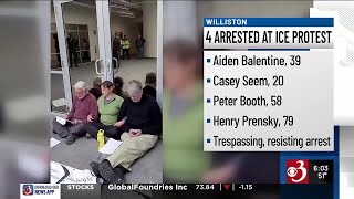 4 arrested at Williston immigration protest