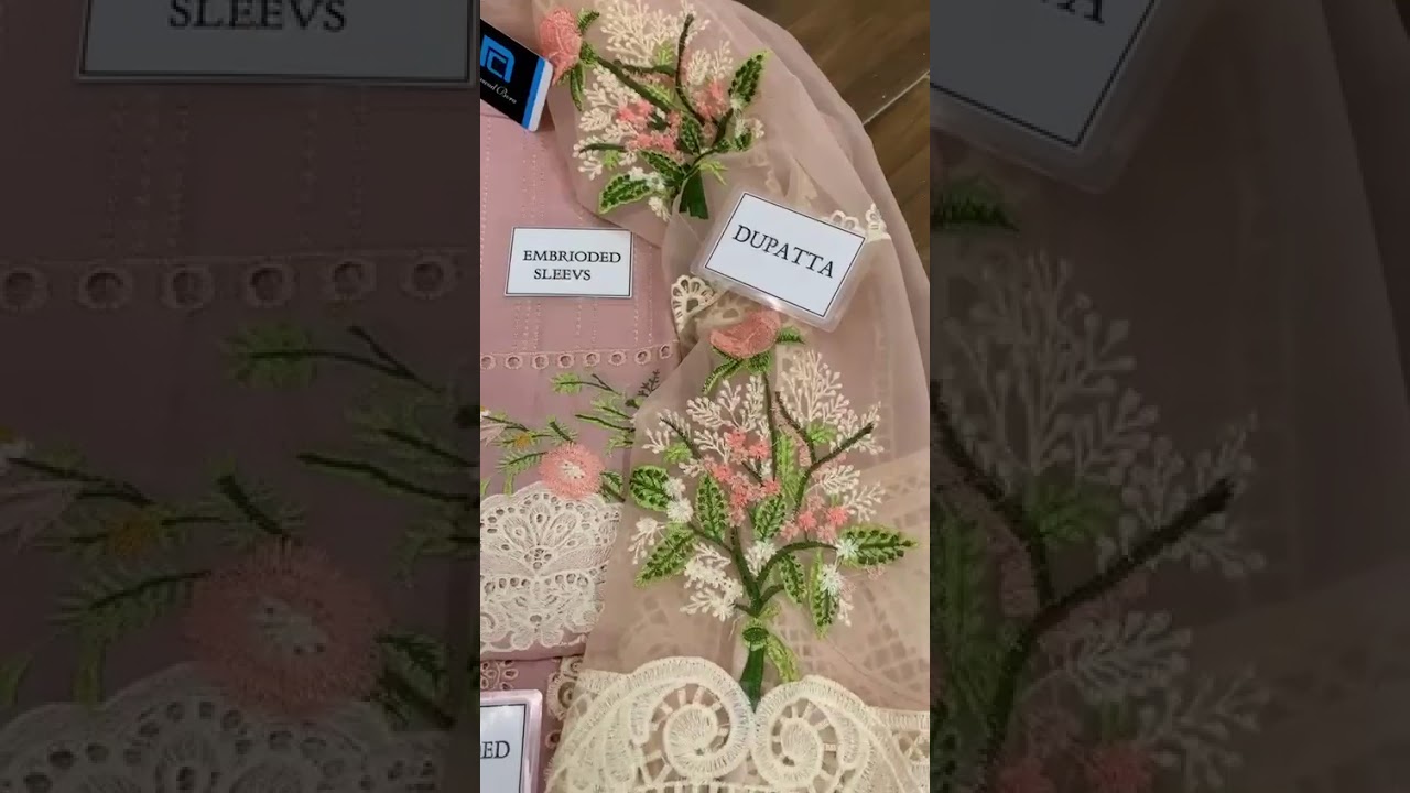 Exclusive Fabric Reveal: Stunning Crimson Lawn Suit | Premium Quality | LadiesReplica