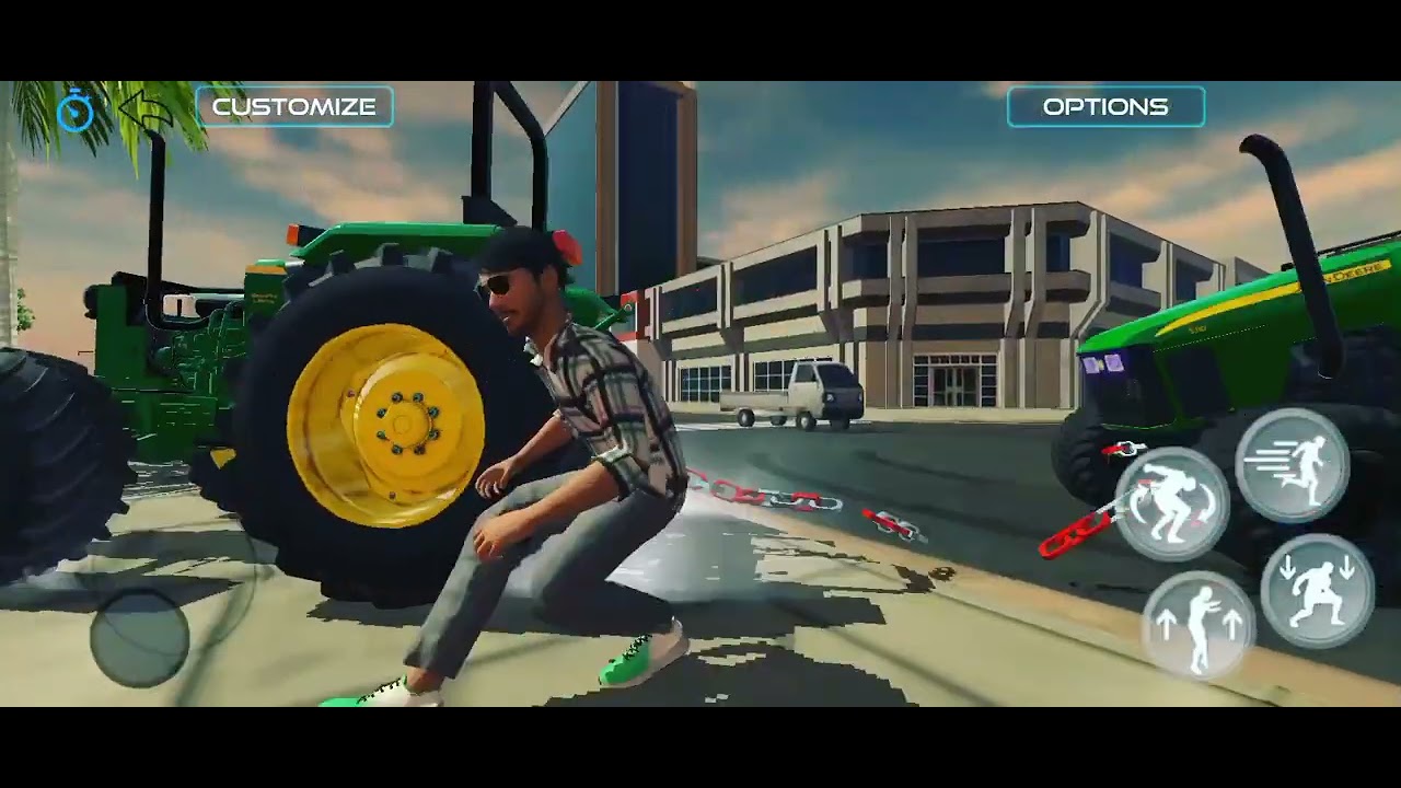 John Deere 5310 John Deere 510 aur vs army truck army truck 🚒🚛🚛