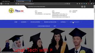 Microlink College E- Learning System Part1