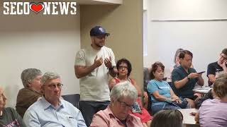 La Junta Mayor Joe Ayala Talks About Possible Private-Party Purchase of the Former Safeway Building