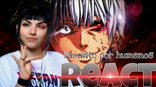 | REACT | Rap do Kaneki (Tokyo Ghoul) - FAMINTO POR HUMANOS | NERD HITS | 7Minutoz