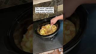 Easy Crockpot Potato Soup