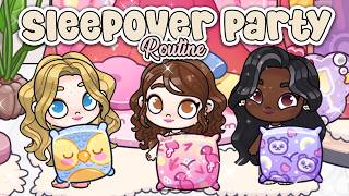 Cozy Sleepover Party with Friends Part 2 🎀✨ | Avatar World