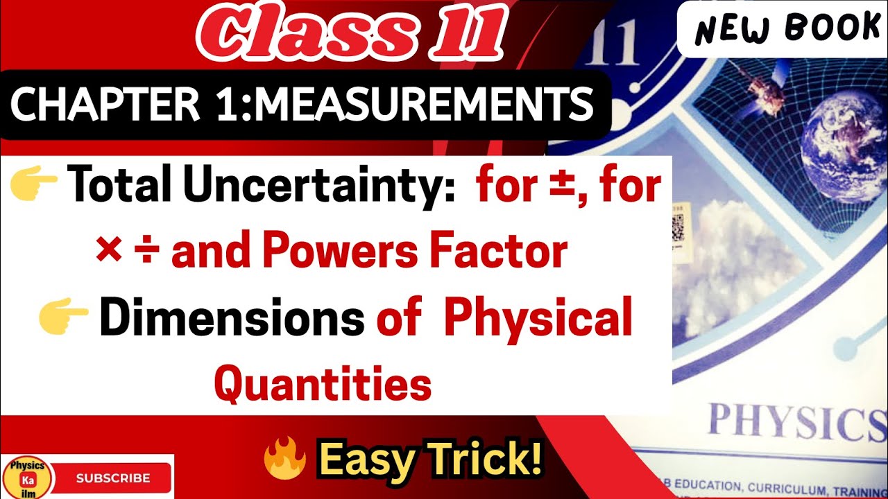 Total Uncertainty ± × ÷ Powers + Dimensions Explained with Easy Trick 🔥 ...