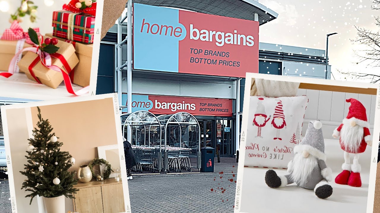 Home Bargains Christmas 2021 Come Shop With Me YouTube