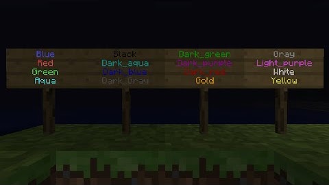 How to make text COLORED, BOLD, OR ITALIC on MCPE