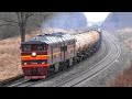 2ТЭ116-559 с грузовым поездом / 2TE116-559 with freight train