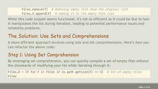 Celebrity Optimize Your Python Script by Efficiently Scanning for Empty Files Wealth