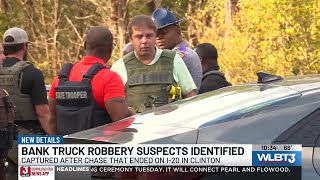 Man, woman lead police on I-20 chase after bank truck robbed