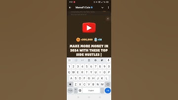 Make More Money in 2024 with These Top Side Hustles | MemeGirls Memefi Code