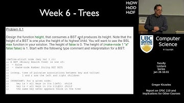 Gregor Kiczales - Report on CPSC 110 and Implications for Other Courses