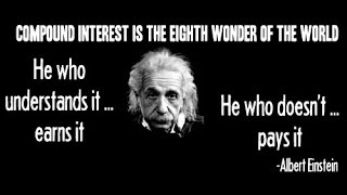 Famous Albert Einstein Said...Compound Your Wealth.. Profile