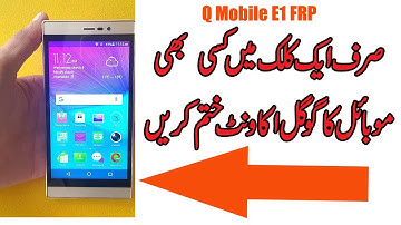 Q Mobile E1 FRP Remove By CM2 Tool | Google account remove | Gsmsoftwares | learn software free 2021