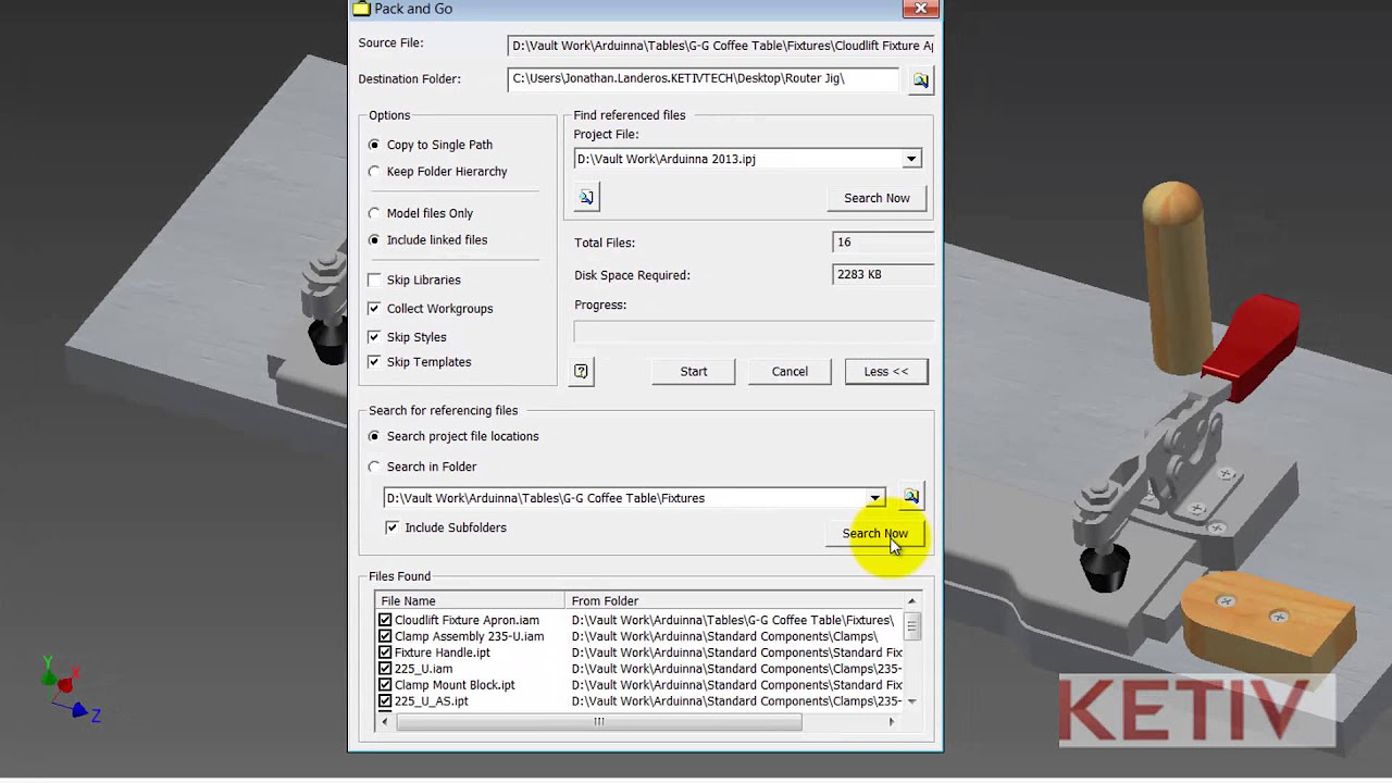 Using Pack and Go with Autodesk Inventor  Quick Tip