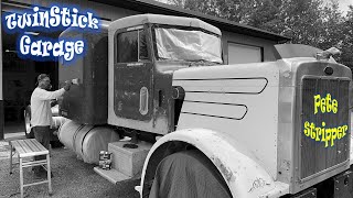 Peterbilt 359 Restoration Ep.76 Stripping the Pete