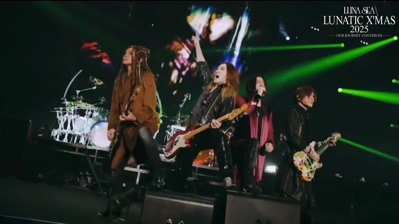 LUNA SEA LUNATIC X'MAS 2025 第1部 - YouTube