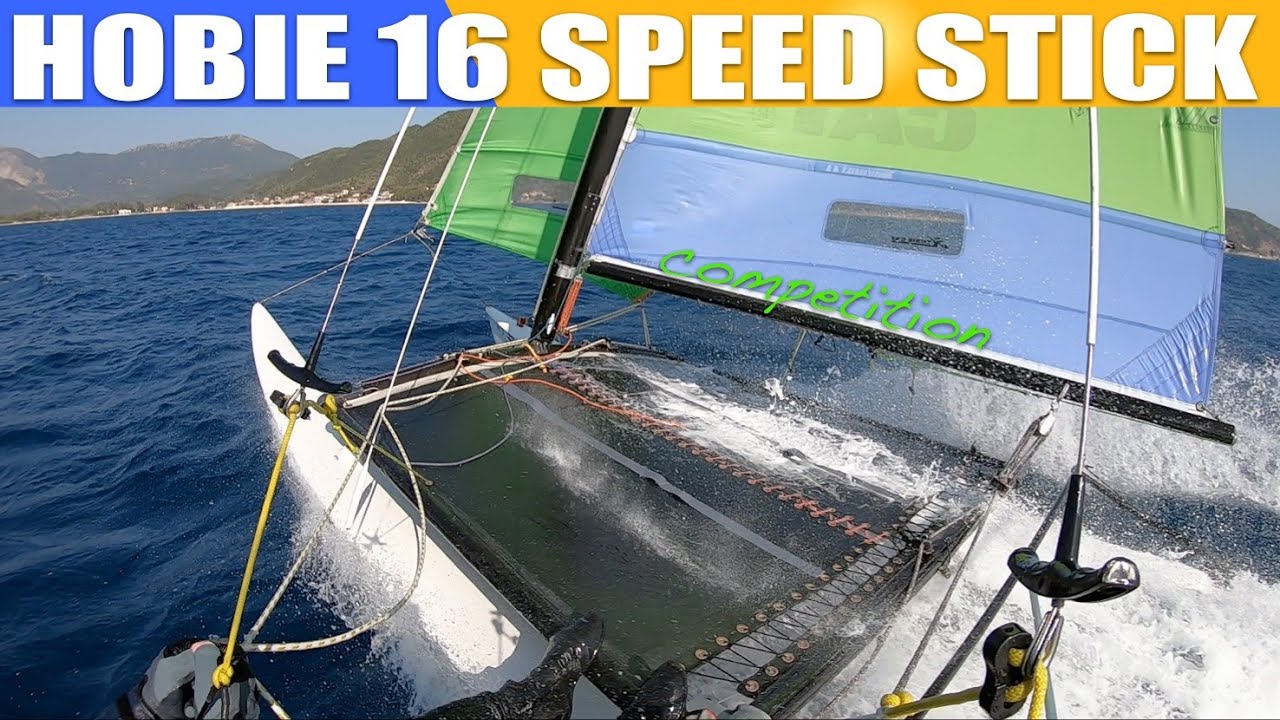 The Hobie 16 Speed Stick! New leaderboard for GPS speed cat sailing