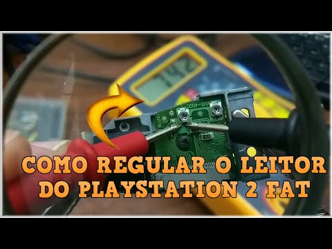 COMO REGULAR O LEITOR ÓTICO DO PS2 FAT