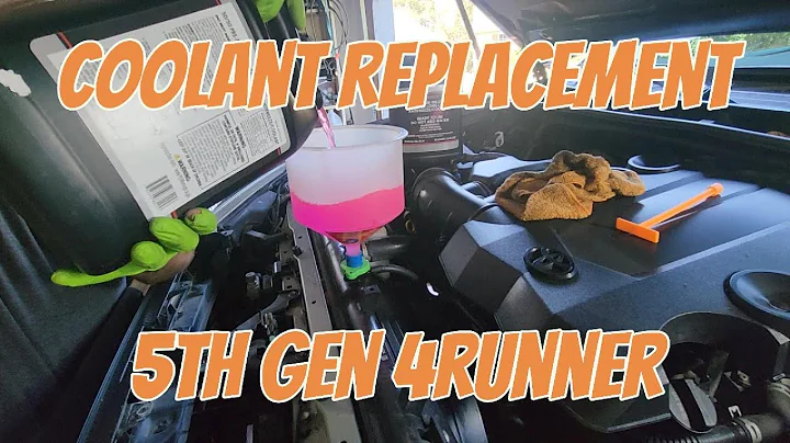 5th Gen 4Runner | DIY | Coolant Drain and Fill