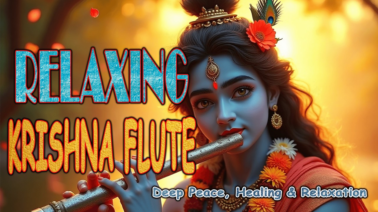 Sri Krishna Flute Meditation Music | Relaxing Indian Bansuri for Inner Peace