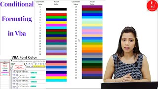 Advance Conditional Formatting in VBA Code | How to change cell color by Conditional Formatting VBA.