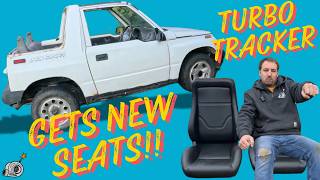 Turbo Chevy Tracker / Suzuki Samurai Project Gets New Seats!!!