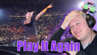 FIRST TIME REACTING TO LUKE BRYAN “PLAY IT AGAIN” REACTION