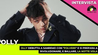 Sanremo 2023 Olly intervista tra Polvere e La notte vola