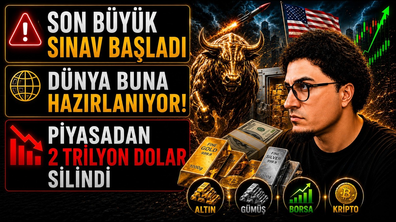 PİYASADAN 2TRİLYON DOLAR SİLİNDİ! - SON BÜYÜK SINAV BAŞLADI - DÜNYA BU DÖNGÜYE HAZIRLANIYOR! #altın
